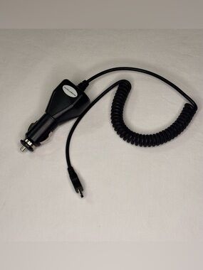 SuperTooth Black Coiled Car Charger with Micro-USB Plug